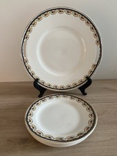 ANCIEN SERVICE A GATEAUX 5 PETITES ASSIETTES ET 1 PLAT CERANORD SAINT AMAND