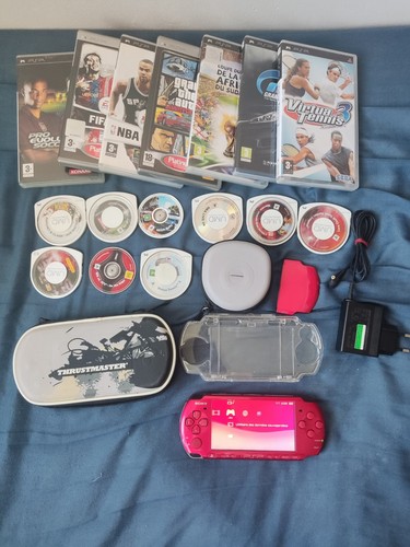 Sony psp 3000 rouge - sony-psp,