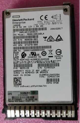 Disque ssd enterprise 6 - ssd, hp