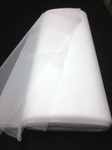 Tulle mariage blanc large - large, 150