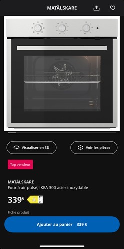 Four air pulsé ikea - pulsé, 300
