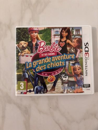 Jeu 3ds barbie ses soeurs - jeu,