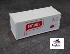 JOUEF HO 1/87 chargement pour wagon plat 1 conteneur "findus"