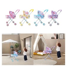 Poussette pour poupée pliable