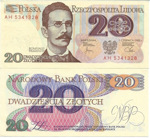 Pologne 20 zloty - z, .