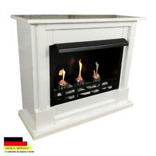 Cheminée Foyer Bio Ethanol Firegel Gel Cheminee Fireplace Chimenea Nizza Blanc