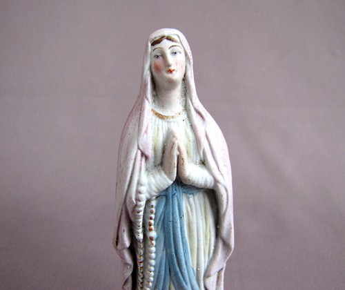 Sainte vierge porcelaine - sainte,