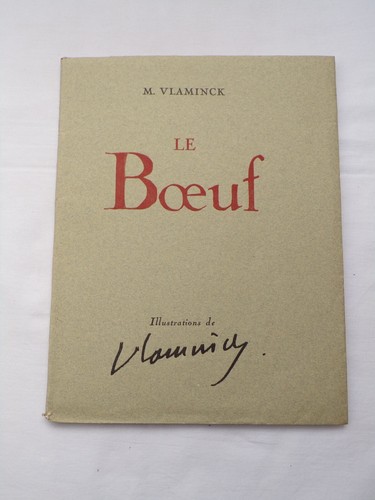 Bœuf maurice vlaminck - maurice,