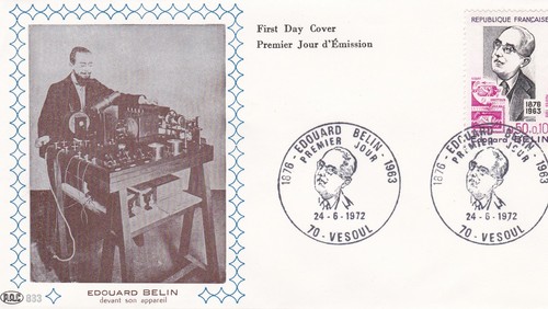 France 1972 fdc - france, edouard