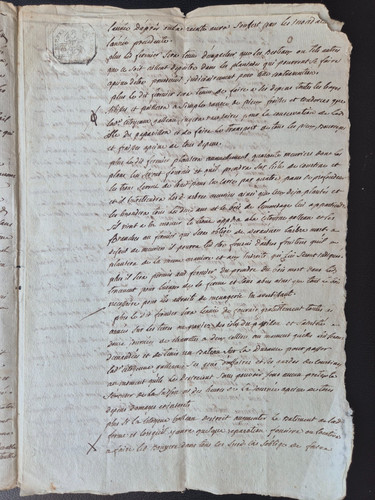 Manuscrit consulat 1801 - consulat, x