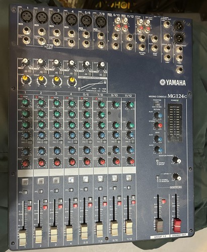 Yamaha mixing console mg124c - yamaha,