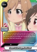 Buddyfight card S-UB-C03/0042EN Flower Fairies Mage, Floral Yumi  R  Event  S-UB
