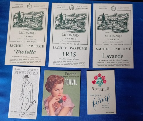 Cartes parfumées molinard - ,
