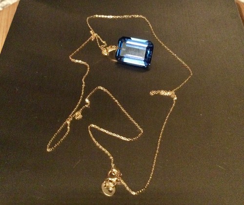 Collier fine chaine - or, jaune