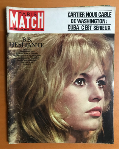 Paris match 702 1962 - match, 702/1962-