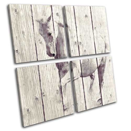 Horse painting vintage animals - painting,