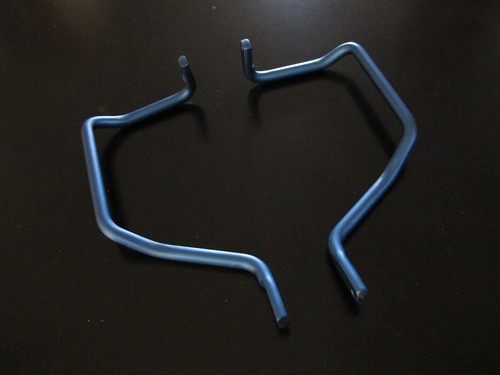 Pair aluminum blue side - blue,