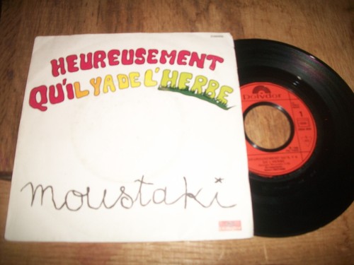 Vinyle tours moustaki - 45,