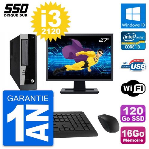 Pro 3300 sff ecran 27 - ecran, 27"
