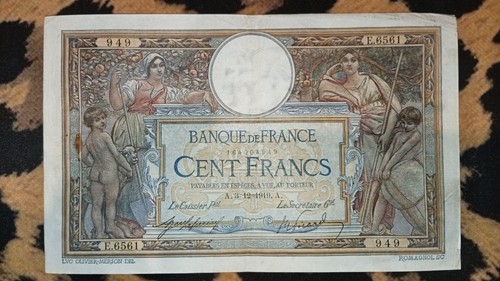 Billet 100 francs luc - 100,