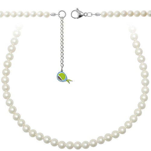 Collier nacre coquillage - collier, en
