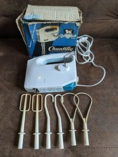 Vintage Rétro Mixeur Batteur Électrique Chantilly Peugeot Frères Fouets