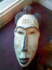 RARE ET ANCIEN MASQUE AFRICAIN