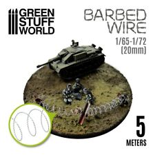 Fil Barbelé - 1/65-1/72 (20mm) - Modélisme Socles Tranchées Dioramas