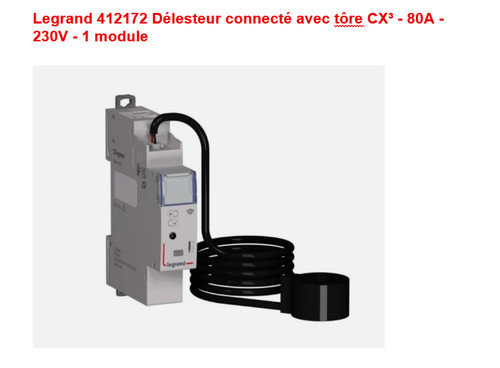 Legrand 412172 délesteur - 412172,