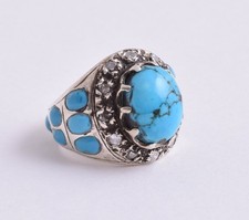 Bague homme en argent sterling