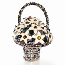 Panier de perce-neige surpris