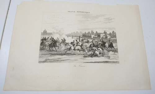 Gravure originale 19e siècle - originale,