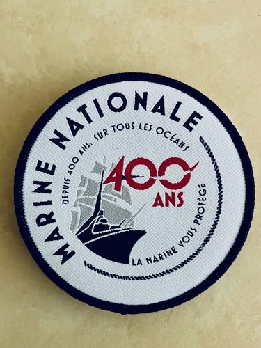 Patch 400 ans - marine, nationale