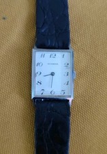 Montre Tank  vintage  Dugena Calibre FHF 69-21 fonctionne 