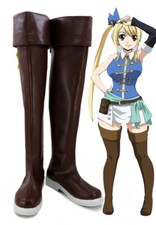 FAIRY TAIL Lucy Cosplay chaussures bottes boot costume chaussure zapato