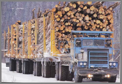 Poster camion grumier - , pacific