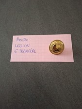 Bouton LEGION ÉTRANGÈRE  Laiton Uniforme Militaire