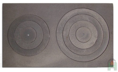 Plaque cuisson fonte - plaque, en