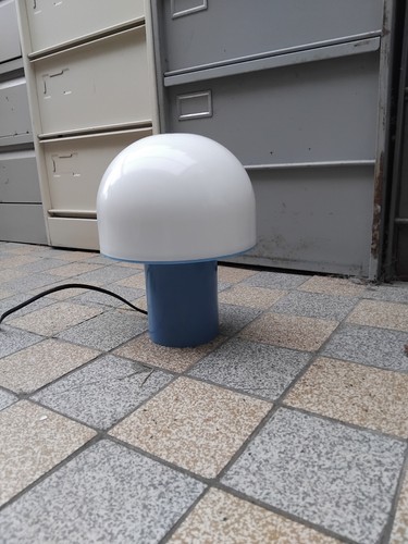 Lampe métal laqué - lampe, et