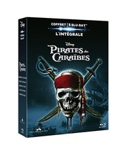 Pirates des caraïbes - intégrale - 5 films [Blu-ray] [FR Import], Depp, Johnny