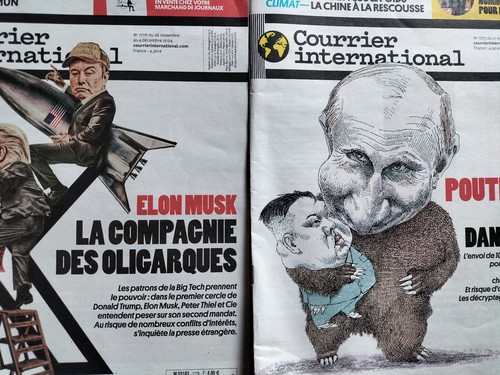 Lot courrier international - lot,