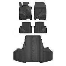 Frogum TPE Tapis De Sol+Coffre Jeu pour Honda Accord VIII 2008-2015 TPE ensemble