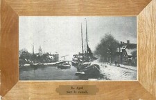 CP TABLEAU AVANT L'ORAGE PAR GABRIEL - MOULIN A VENT