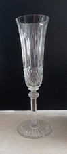 Flûte à Champagne en cristal de Saint louis  modèle Tommy H 20,5 cm