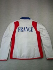 Adidas Veste Vintage France 2009 Olympics Tricolore Training Athletics Sportwear
