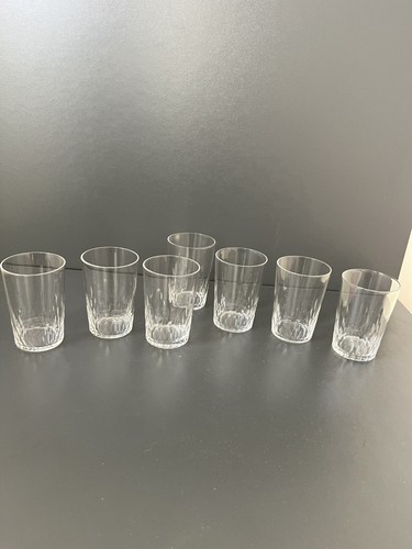 Lot gobelets en cristal - de,