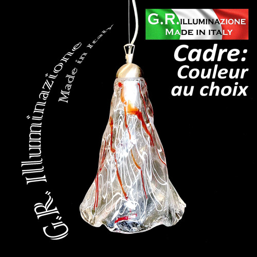 Lampe suspendue moderne verre