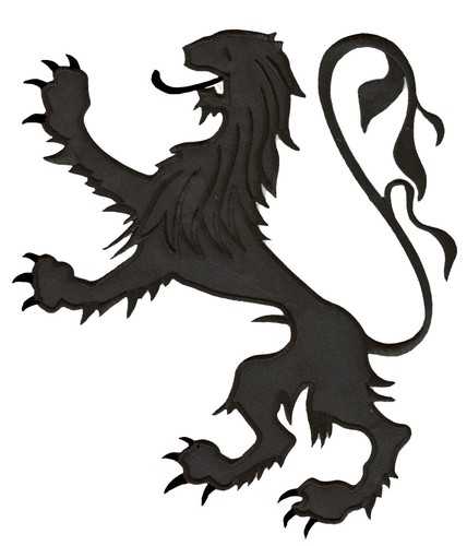 écusson lion flandres - Écusson,