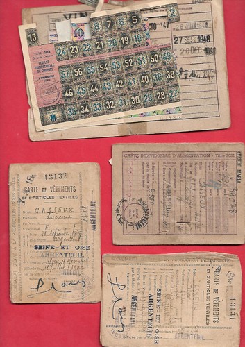 Argenteuil ww2 lot de 4 - argenteuil,