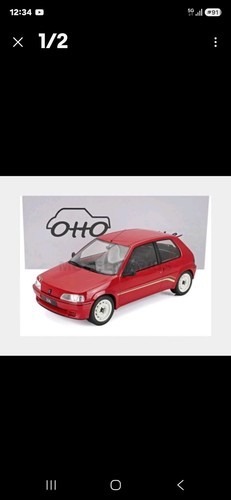 Peugeot 106 rallye red - 106,